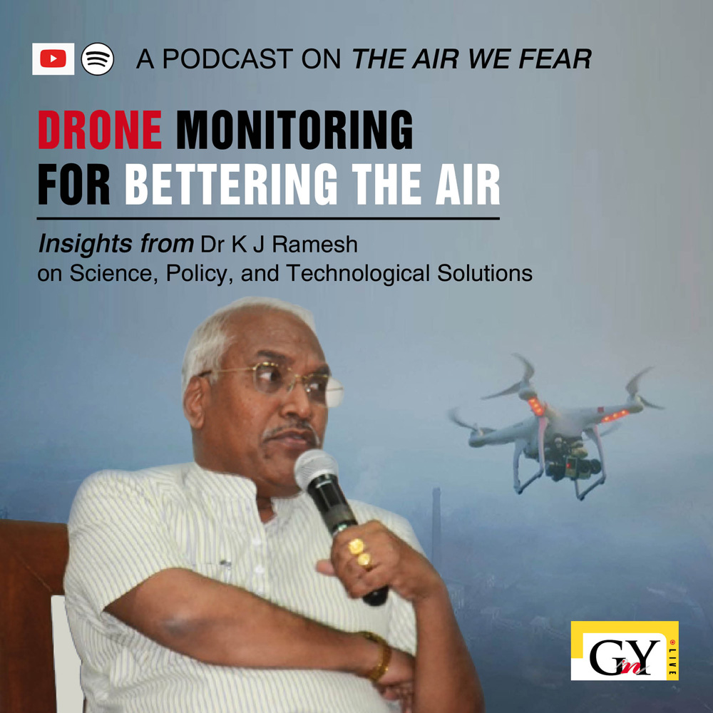 Drone Monitoring for Bettering the Air: Insights from Dr K J Ramesh on Science, Policy, and Technological Solutions
